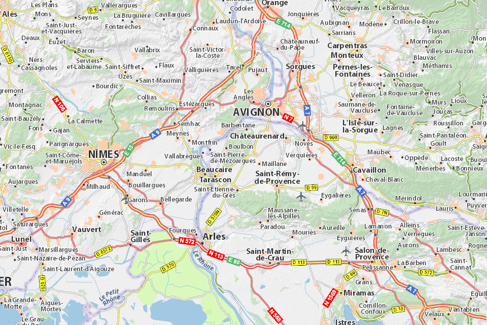 Votre taxi près de Villeneuve les Avignon vous transporte pour vos trajets touristiques